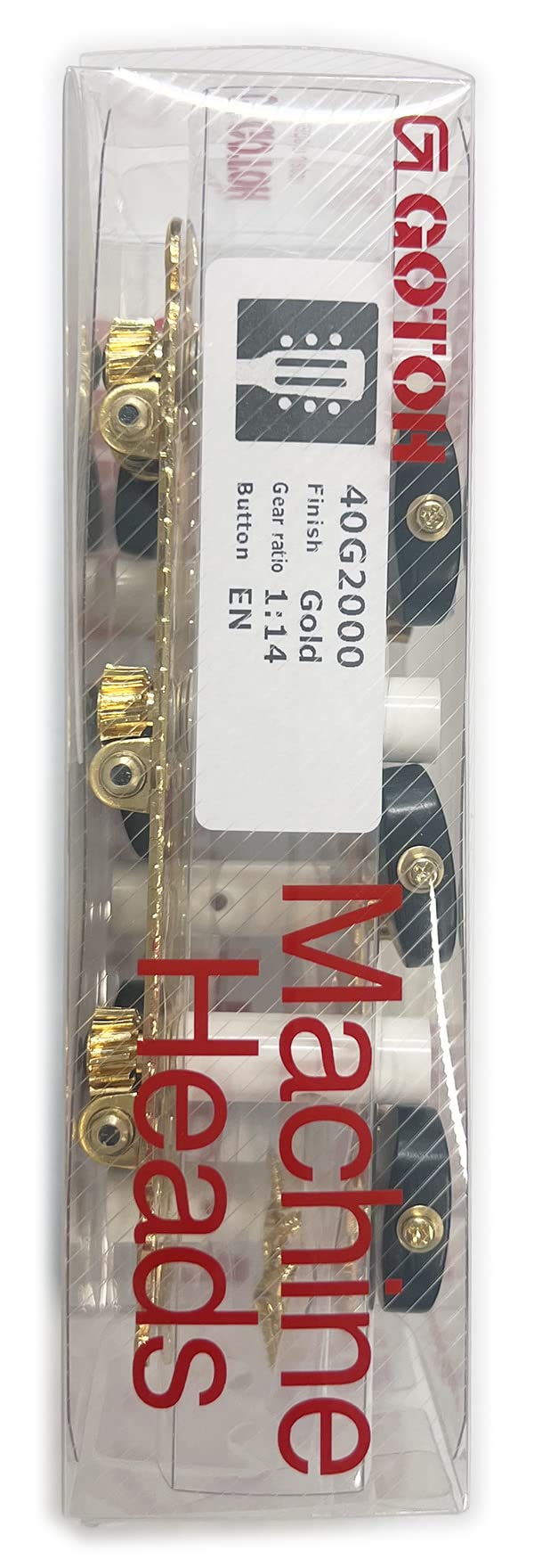 Amazon.co.jp: GOTOH クラシックギター用ペグ 39mmピッチ ENツマミ